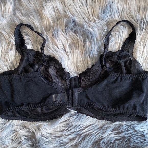 Barely breezier black bra 42DD underwire - Picture 3 of 4